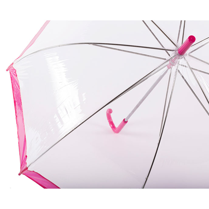 totes Hot Pink PVC Dome Umbrella  Extra Image 2